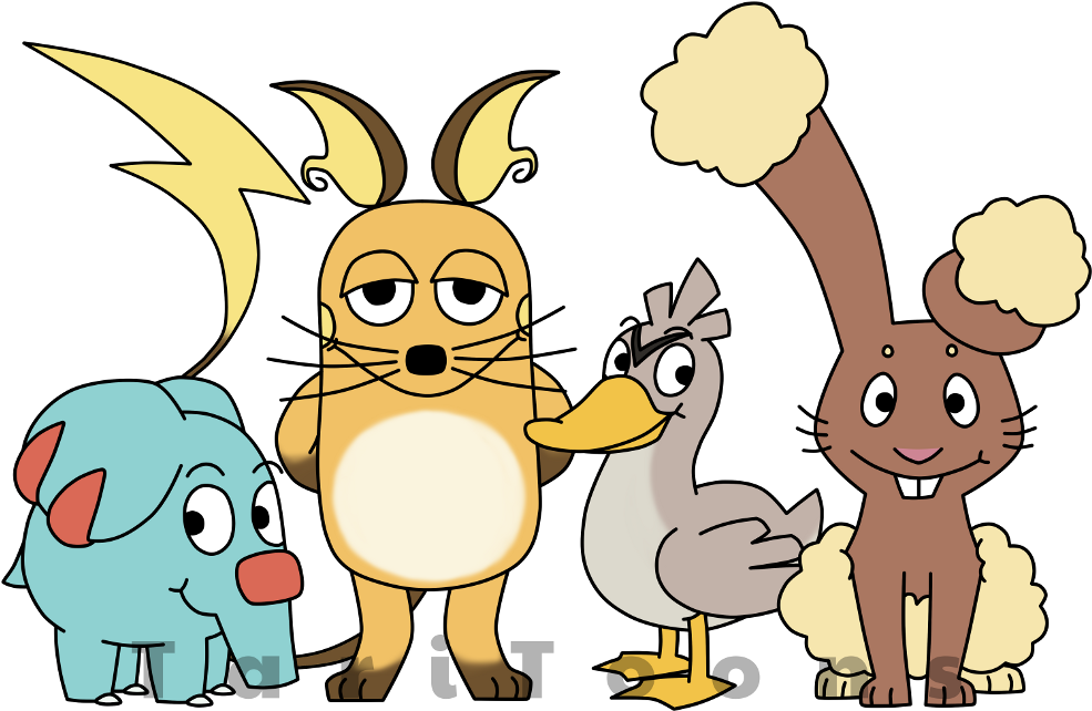 Die Sendung Mit Dem Raichu By Taritoons-d663so5 - Sendung Mit Der Maus Hase (1000x657), Png Download