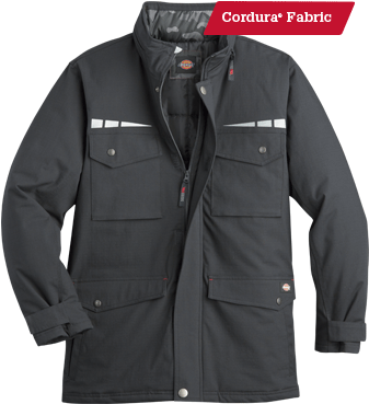 Dickies Protm - Dickies Mens Pro Polyester Reflective Softshell Workwear (340x503), Png Download
