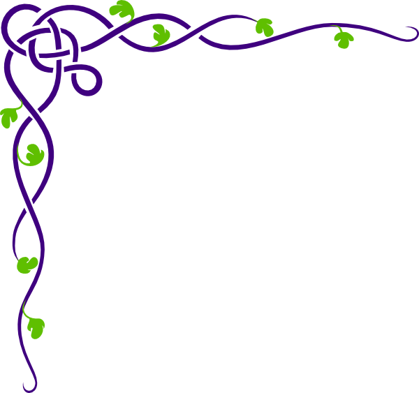 Simple Corner Page Borders And Frames Gallery 57 Images - Simple Page Border Corners (600x563), Png Download