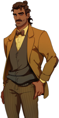 Him - Hugo Vega Dream Daddy (350x420), Png Download