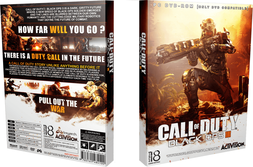 Call Of Duty Black Ops 3 Free Download By Worldofpcgames - Call Of Duty Black Ops Ii Signature Series Guide: Ii (830x549), Png Download