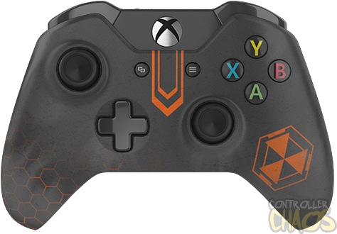 Authentic Microsoft Quality - Black Panther Xbox One Controller (474x340), Png Download