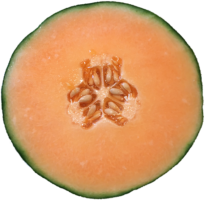 Cantaloup - Clock (720x720), Png Download