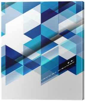 Abstract Straight Lines Background Canvas Print • Pixers® - Stock Illustration (400x400), Png Download