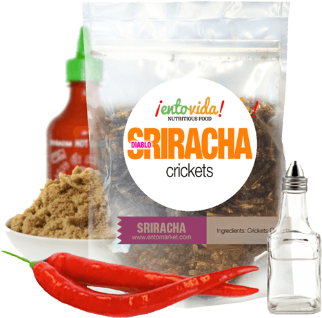 Sriracha Crickets - Brown Sugar (500x500), Png Download