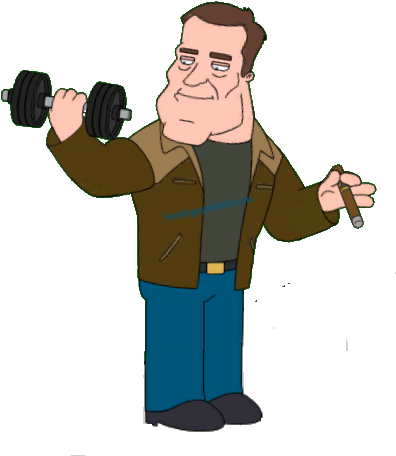 Arnold Pump - Handsome Guy In Family Guy (438x516), Png Download