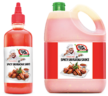 Spicy Sriracha Sauce - Chili Sauce With Pineapple (400x400), Png Download