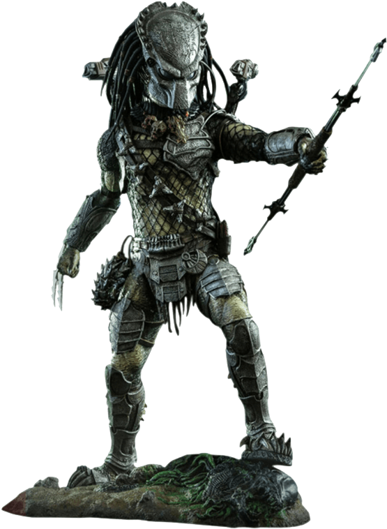 Wolf Predator Alien V Predator - Wolf Predator (heavy Weaponry) (566x800), Png Download