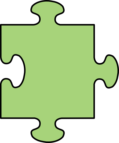 How To Set Use Honeydew-12 Puzzle Piece Clipart (498x596), Png Download