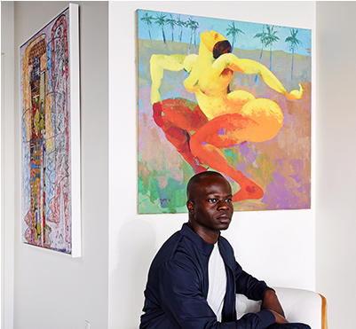 Nigerian Art - Afr-i-can Contemporary Art (800x384), Png Download