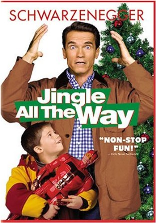 Movie Cover Jingle All The Way (1000x445), Png Download