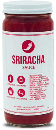 Sriracha Sauce - Strawberry (491x536), Png Download