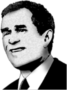 George W - Bush - Gentleman (352x352), Png Download