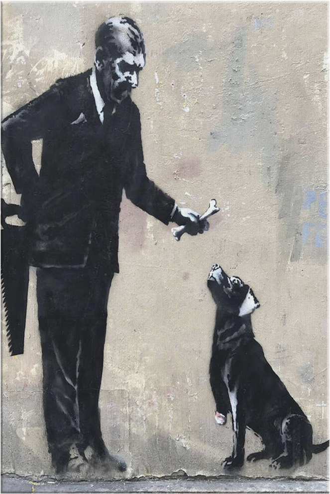 Corporate - Banksy - Banksy Paris 2018 (1024x1024), Png Download