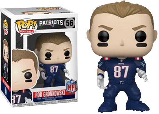 Rob Gronkowski New England Patriots Color Rush Funko - Sean Connery Pop Funko (538x387), Png Download