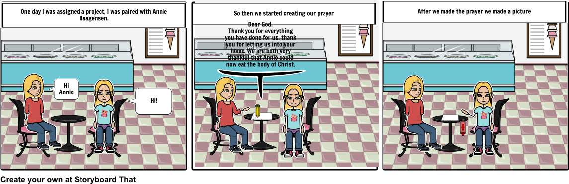 Prayer Buddy - Storyboard (1164x385), Png Download