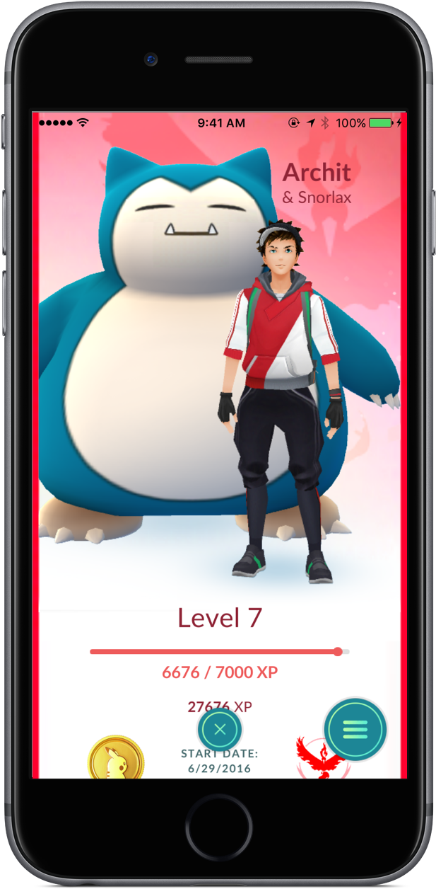 Official Images Of The Upcoming Buddy Feature - Snorlax Buddy Pokemon Go (857x1500), Png Download