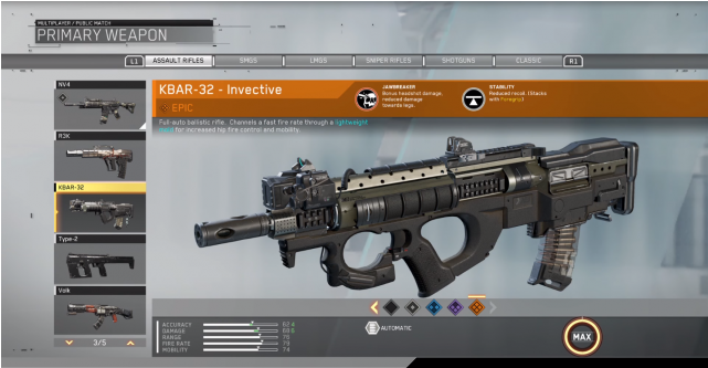 Call Of Duty - Infinite Warfare Ps4 Dlc Weapons (640x480), Png Download