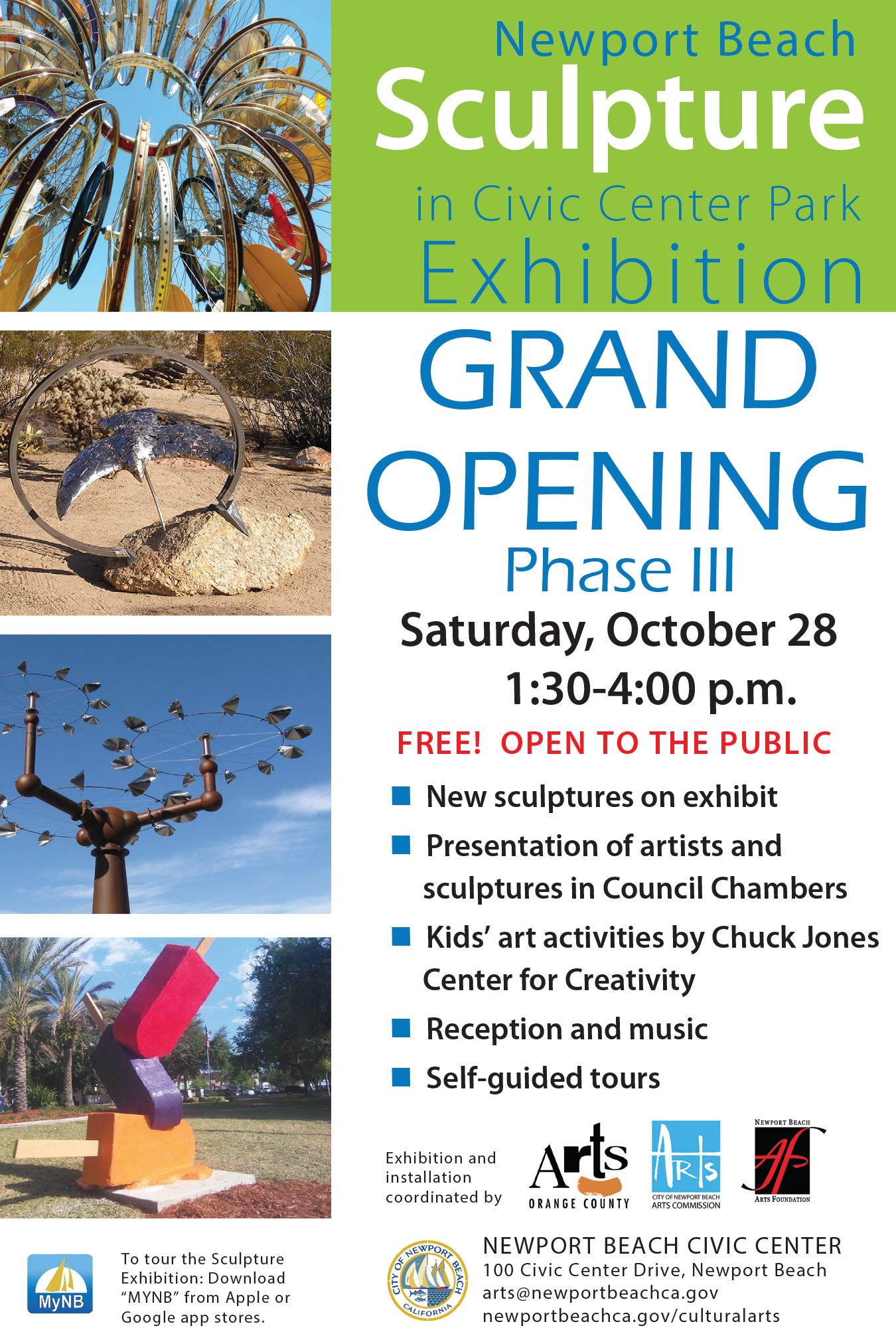 Grandopening - Arts Orange County (1350x2004), Png Download