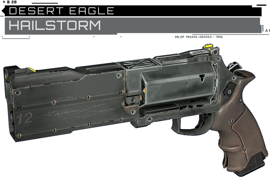 Download Transparent Replaces Desert Eagle With Hailstorm From Call Of ...