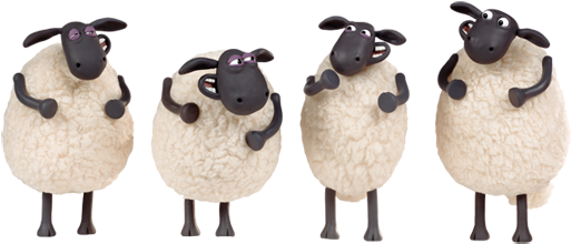 Shaun The Sheep Arabia - Sheep (1500x550), Png Download