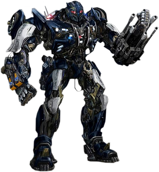 Barricade By Barricade24 - Transformers The Last Knight Renders (561x611), Png Download