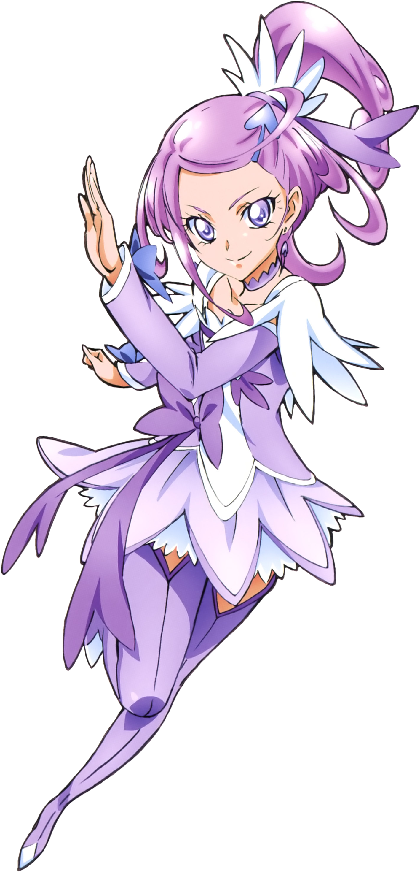 Pretty Cure Cure Sword Pose6 - Cure Sword (1430x2951), Png Download