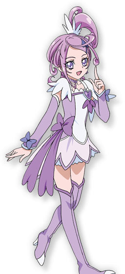 Pretty Cure Movie Cure Sword Pose3 - Doki Doki Pretty Cure Cure Sword (256x561), Png Download