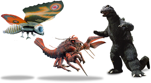 Godzilla Vs The Sea Monster - Ebirah Godzilla (501x290), Png Download