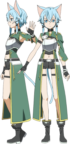 Preview Art - Sinon Alo Cosplay (350x478), Png Download
