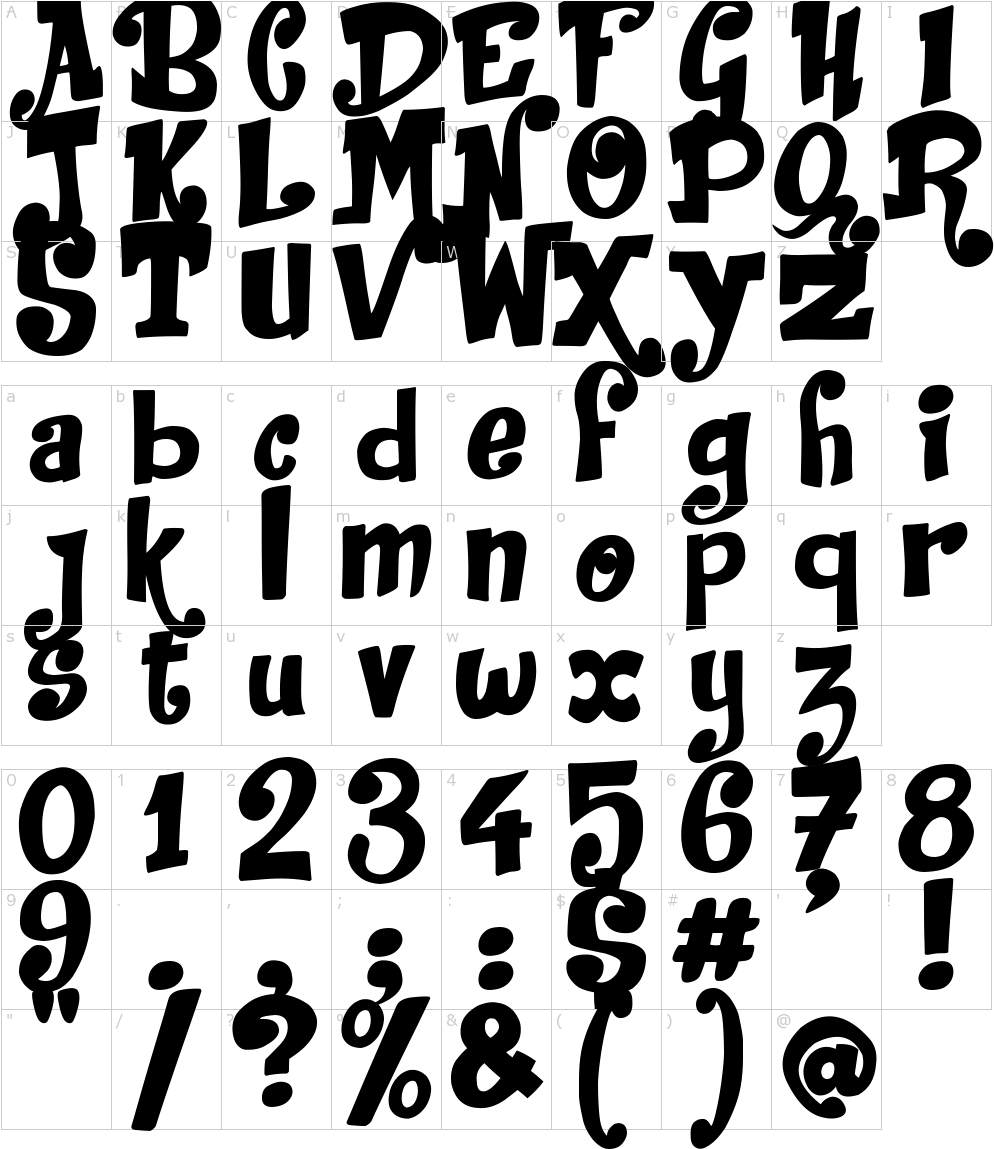 Jack In The Box Font (1000x1150), Png Download