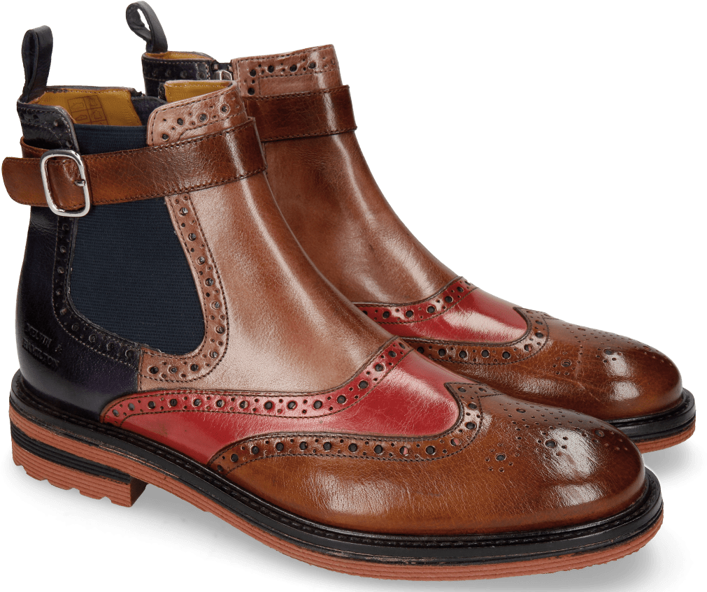 Ankle Boots Trevor 6 Wood Rich Red Light Purple Melanzana - Chelsea Boot (1024x1024), Png Download