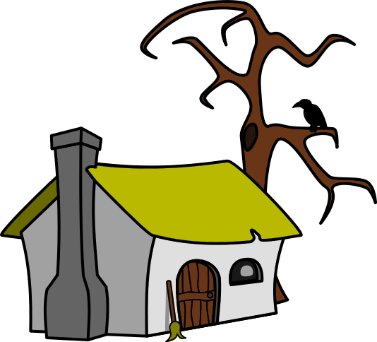 6,304 Haunted House Stock Illustrations, Cliparts And - Cottage Clip Art (534x484), Png Download