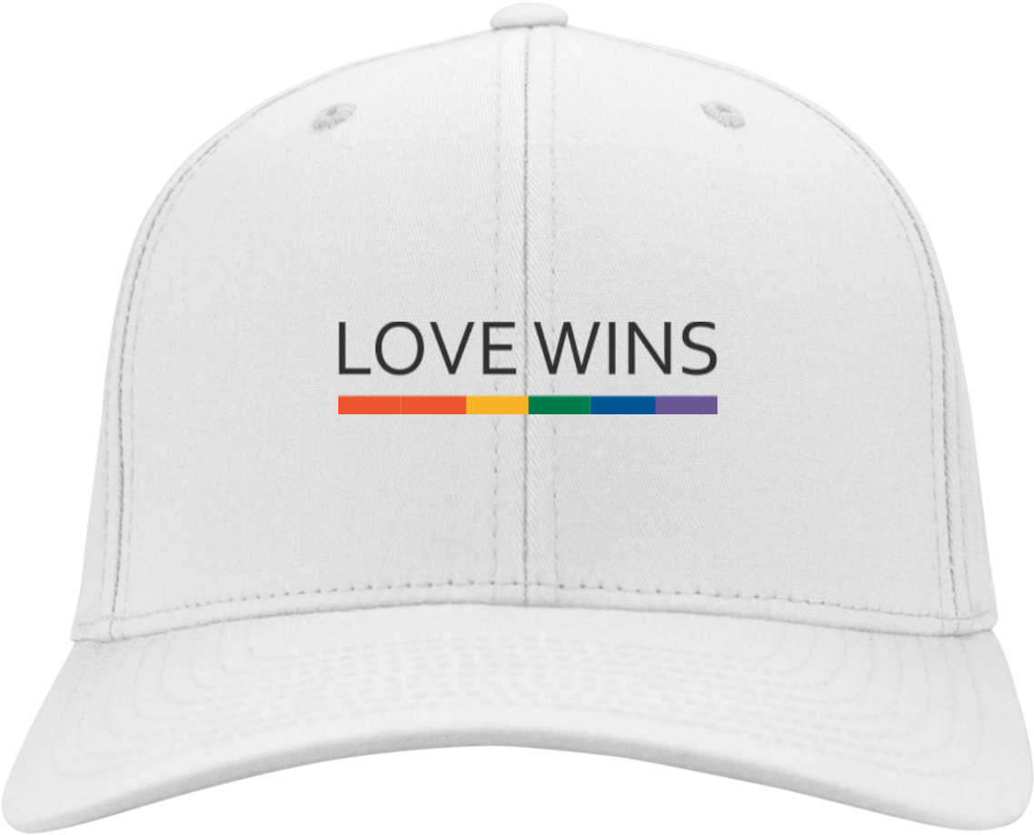 Love Wins Gay Pride Hat - Baseball Cap (1155x1155), Png Download