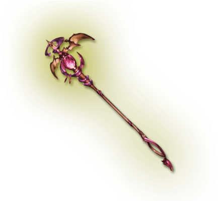 Demonic Longstaff - Granblue Fantasy (462x400), Png Download