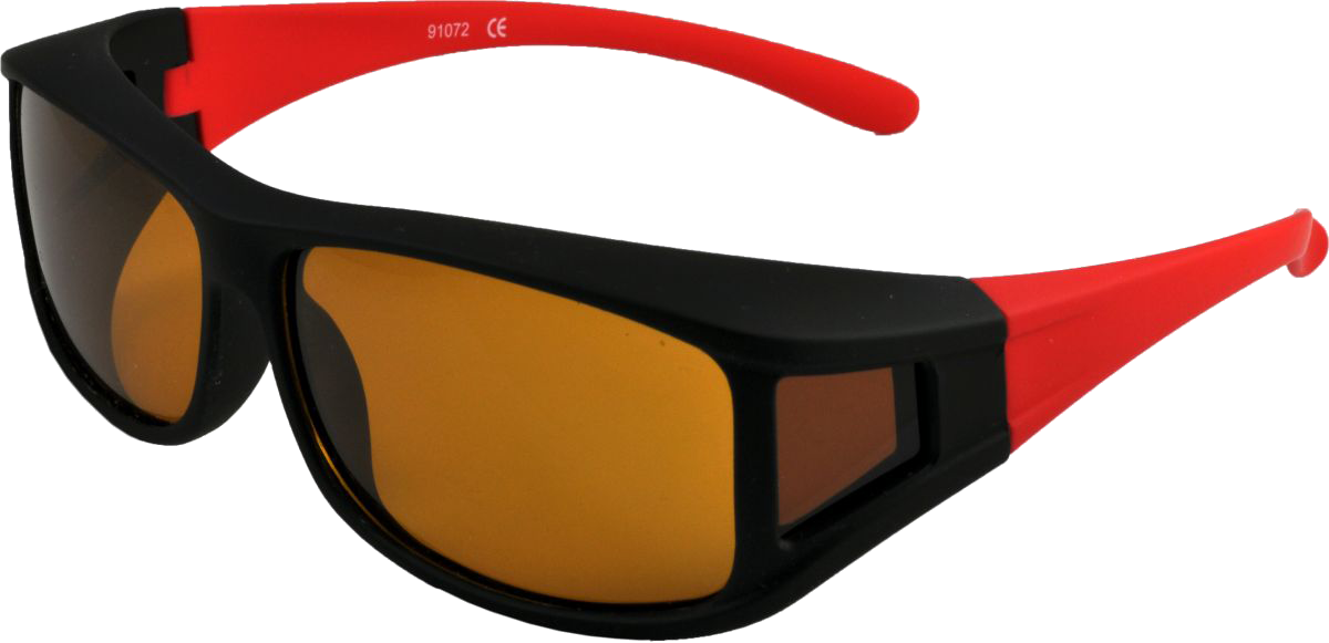 Axe 偏光 オーバーグラス Sg-605p-set スモーク×ダークスモーク サングラスケースセット (1200x581), Png Download