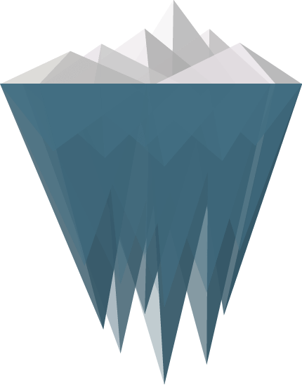 Nature - Transparent Background Iceberg Clipart (430x548), Png Download