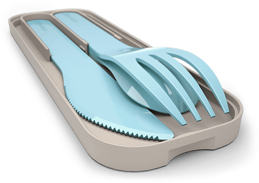 Mb Pocket Color - Monbento Mb Pocket Colour Cutlery Set (532x532), Png Download