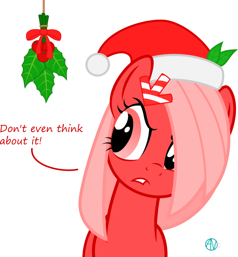 Annoyed, Arif's Mistletoe Pone, Artist - Cartoon (950x1024), Png Download