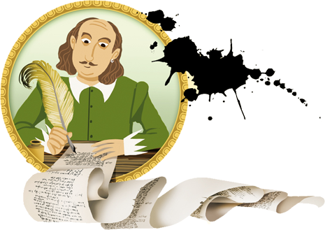 Clip Free Download Digital Literary Analysis History - Shakespeare Png (465x329), Png Download