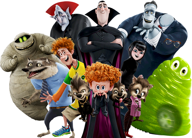 Movie In The Park Screening Popular Flicks At Two Parks - Hotel Transylvania Png (795x573), Png Download
