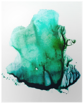 Abstract Watercolor Hand Painted Background Poster - Watercolor Painting (400x400), Png Download