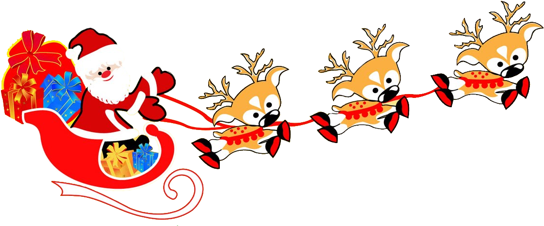 Viejito Renos Feliz Navidad - Mensaje De Navidad Colombia (1217x480), Png Download