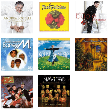 Feliz Navidad To The Beat - Michael Buble Christmas 2011 (436x407), Png Download