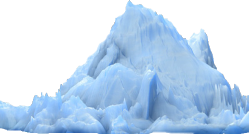 Png Ice Berg (499x268), Png Download