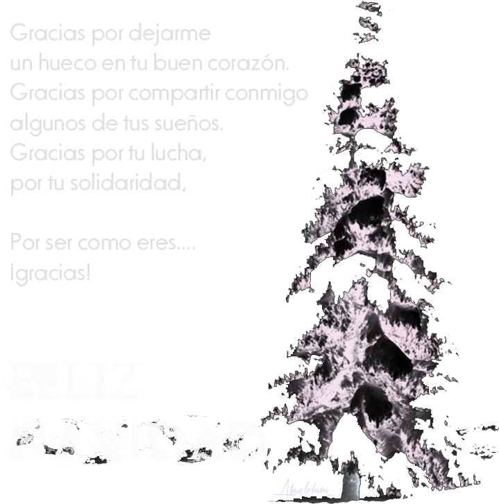 Feliz Navidad - Christmas Tree (718x743), Png Download