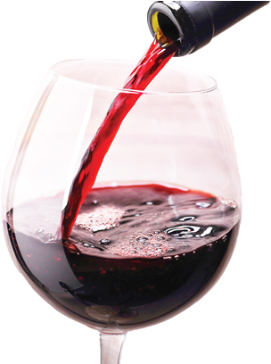 Red Wine Png Svg Royalty Free - Red Wine Png (655x407), Png Download