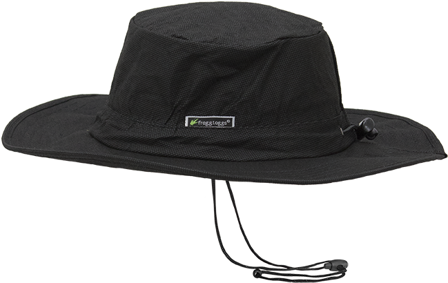 Black Boonie Hat (697x504), Png Download