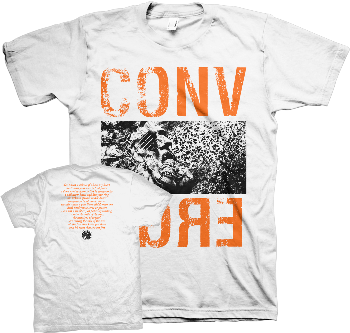 Converge "under Duress" White - Planes Mistaken For Stars T Shirt (1200x1200), Png Download