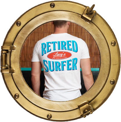 Lucy's T-shirt Inside Porthole - Porthole (500x500), Png Download